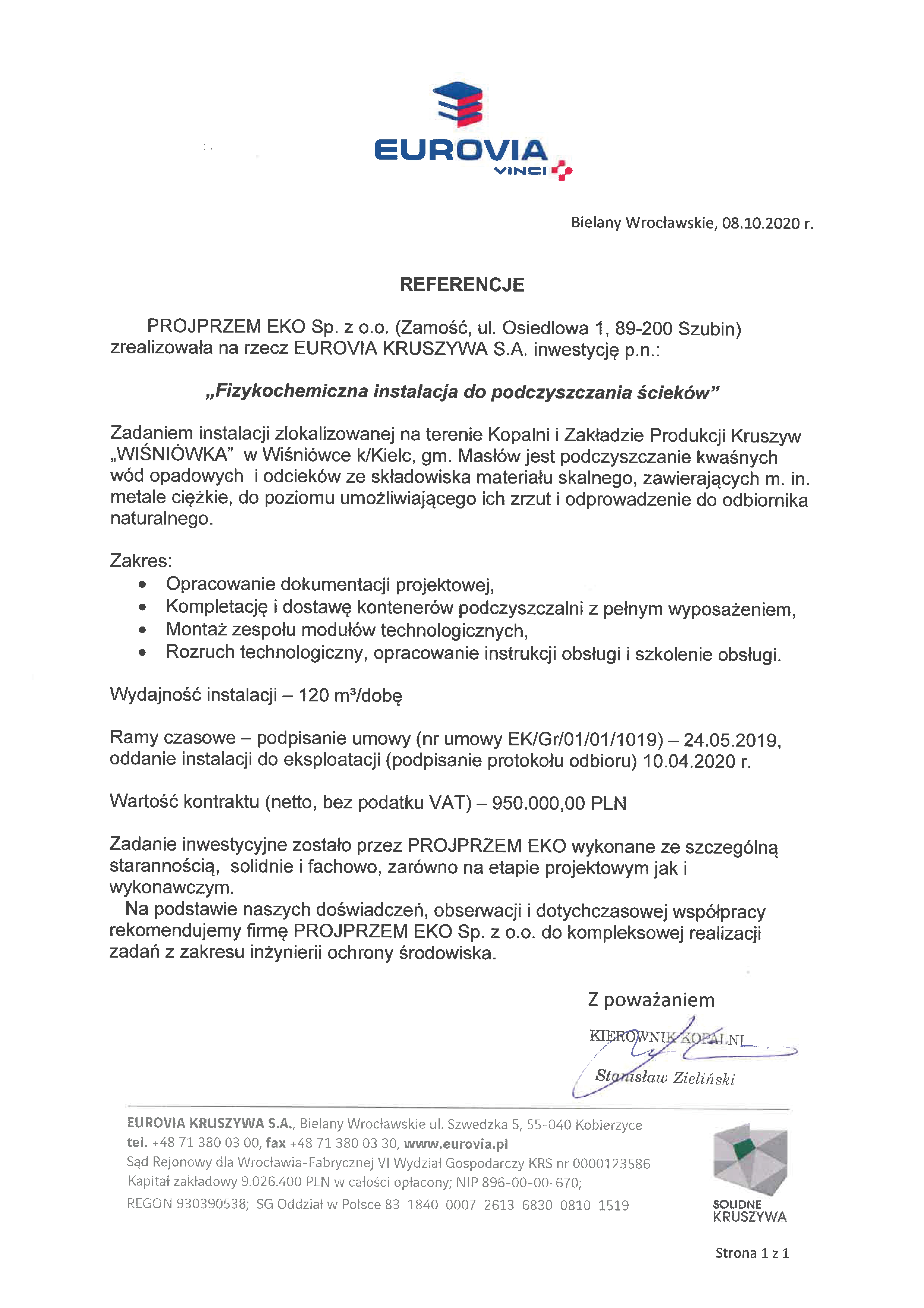 Eurovia Wiśniówka